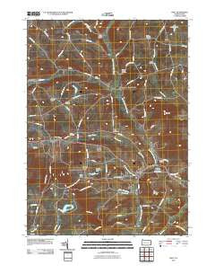 Troy Pennsylvania Historical topographic map, 1:24000 scale, 7.5 X 7.5 Minute, Year 2010