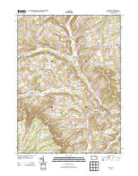 Troy Pennsylvania Historical topographic map, 1:24000 scale, 7.5 X 7.5 Minute, Year 2013