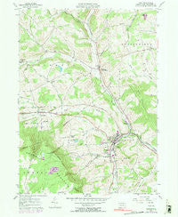 Troy Pennsylvania Historical topographic map, 1:24000 scale, 7.5 X 7.5 Minute, Year 1983