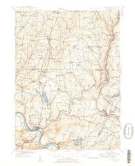 Tunkhannock Pennsylvania Historical topographic map, 1:62500 scale, 15 X 15 Minute, Year 1946