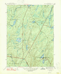 Twelvemile Pond Pennsylvania Historical topographic map, 1:31680 scale, 7.5 X 7.5 Minute, Year 1947