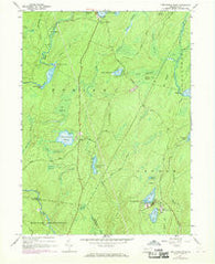 Twelvemile Pond Pennsylvania Historical topographic map, 1:24000 scale, 7.5 X 7.5 Minute, Year 1943