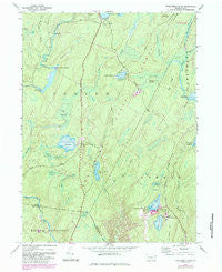 Twelvemile Pond Pennsylvania Historical topographic map, 1:24000 scale, 7.5 X 7.5 Minute, Year 1943