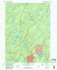 Twelvemile Pond Pennsylvania Historical topographic map, 1:24000 scale, 7.5 X 7.5 Minute, Year 1994