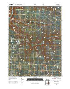 Tylersburg Pennsylvania Historical topographic map, 1:24000 scale, 7.5 X 7.5 Minute, Year 2011