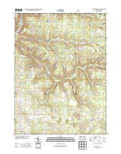 Tylersburg Pennsylvania Historical topographic map, 1:24000 scale, 7.5 X 7.5 Minute, Year 2013
