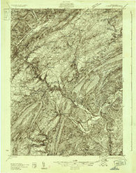 Tyrone Pennsylvania Historical topographic map, 1:48000 scale, 15 X 15 Minute, Year 1929