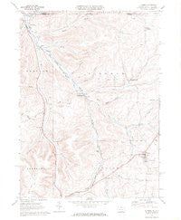 Ulysses Pennsylvania Historical topographic map, 1:24000 scale, 7.5 X 7.5 Minute, Year 1969