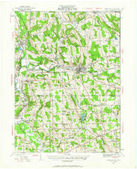 Union City Pennsylvania Historical topographic map, 1:62500 scale, 15 X 15 Minute, Year 1929