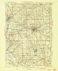 Union City Pennsylvania Historical topographic map, 1:62500 scale, 15 X 15 Minute, Year 1932