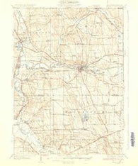 Union City Pennsylvania Historical topographic map, 1:62500 scale, 15 X 15 Minute, Year 1932