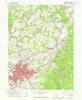 Uniontown Pennsylvania Historical topographic map, 1:24000 scale, 7.5 X 7.5 Minute, Year 1963