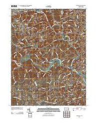 Unionville Pennsylvania Historical topographic map, 1:24000 scale, 7.5 X 7.5 Minute, Year 2010