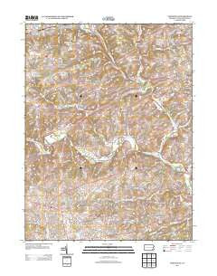 Unionville Pennsylvania Historical topographic map, 1:24000 scale, 7.5 X 7.5 Minute, Year 2013