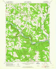 Utica Pennsylvania Historical topographic map, 1:24000 scale, 7.5 X 7.5 Minute, Year 1963