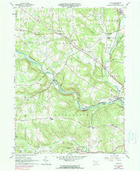Utica Pennsylvania Historical topographic map, 1:24000 scale, 7.5 X 7.5 Minute, Year 1963