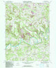 Valier Pennsylvania Historical topographic map, 1:24000 scale, 7.5 X 7.5 Minute, Year 1968