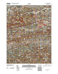 Valley Forge Pennsylvania Historical topographic map, 1:24000 scale, 7.5 X 7.5 Minute, Year 2010