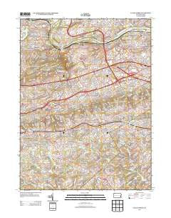 Valley Forge Pennsylvania Historical topographic map, 1:24000 scale, 7.5 X 7.5 Minute, Year 2013