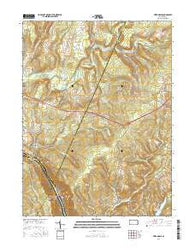 Vintondale Pennsylvania Current topographic map, 1:24000 scale, 7.5 X 7.5 Minute, Year 2016