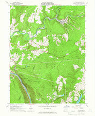 Vintondale Pennsylvania Historical topographic map, 1:24000 scale, 7.5 X 7.5 Minute, Year 1964