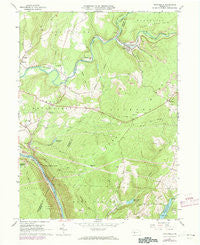 Vintondale Pennsylvania Historical topographic map, 1:24000 scale, 7.5 X 7.5 Minute, Year 1964