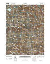 Wagontown Pennsylvania Historical topographic map, 1:24000 scale, 7.5 X 7.5 Minute, Year 2010