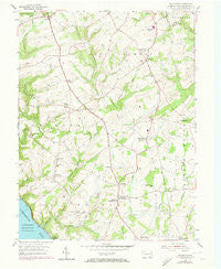 Wakefield Pennsylvania Historical topographic map, 1:24000 scale, 7.5 X 7.5 Minute, Year 1955