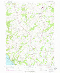 Wakefield Pennsylvania Historical topographic map, 1:24000 scale, 7.5 X 7.5 Minute, Year 1955