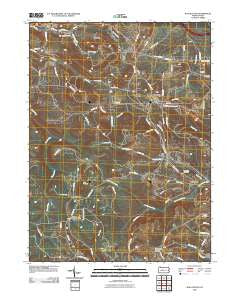 Wallaceton Pennsylvania Historical topographic map, 1:24000 scale, 7.5 X 7.5 Minute, Year 2010