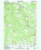 Wallaceton Pennsylvania Historical topographic map, 1:24000 scale, 7.5 X 7.5 Minute, Year 1993