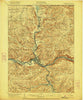 Warren Pennsylvania Historical topographic map, 1:62500 scale, 15 X 15 Minute, Year 1908