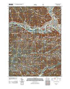 Warren Pennsylvania Historical topographic map, 1:24000 scale, 7.5 X 7.5 Minute, Year 2011