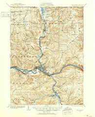 Warren Pennsylvania Historical topographic map, 1:62500 scale, 15 X 15 Minute, Year 1906