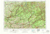 Warren Pennsylvania Historical topographic map, 1:250000 scale, 1 X 2 Degree, Year 1957