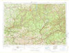 Warren Pennsylvania Historical topographic map, 1:250000 scale, 1 X 2 Degree, Year 1971