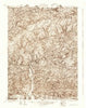 Warrensville Pennsylvania Historical topographic map, 1:48000 scale, 15 X 15 Minute, Year 1930