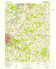 Washington East Pennsylvania Historical topographic map, 1:24000 scale, 7.5 X 7.5 Minute, Year 1953