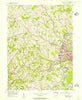 Washington West Pennsylvania Historical topographic map, 1:24000 scale, 7.5 X 7.5 Minute, Year 1954