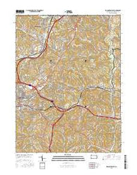 Washington East Pennsylvania Current topographic map, 1:24000 scale, 7.5 X 7.5 Minute, Year 2016