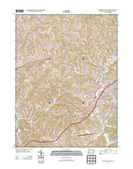 Washington West Pennsylvania Historical topographic map, 1:24000 scale, 7.5 X 7.5 Minute, Year 2013