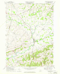 Washingtonville Pennsylvania Historical topographic map, 1:24000 scale, 7.5 X 7.5 Minute, Year 1969