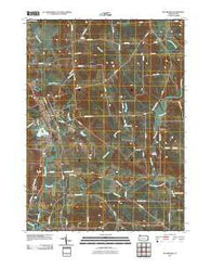 Waterford Pennsylvania Historical topographic map, 1:24000 scale, 7.5 X 7.5 Minute, Year 2010
