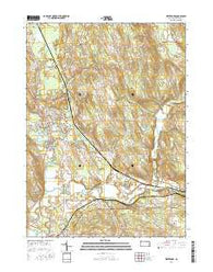 Waterford Pennsylvania Current topographic map, 1:24000 scale, 7.5 X 7.5 Minute, Year 2016