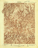 Waterville Pennsylvania Historical topographic map, 1:48000 scale, 15 X 15 Minute, Year 1937