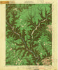 Waterville Pennsylvania Historical topographic map, 1:62500 scale, 15 X 15 Minute, Year 1943