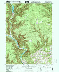 Waterville Pennsylvania Historical topographic map, 1:24000 scale, 7.5 X 7.5 Minute, Year 1994