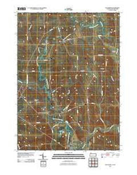 Wattsburg Pennsylvania Historical topographic map, 1:24000 scale, 7.5 X 7.5 Minute, Year 2010