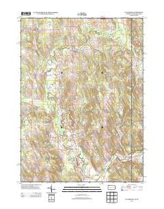 Wattsburg Pennsylvania Historical topographic map, 1:24000 scale, 7.5 X 7.5 Minute, Year 2013