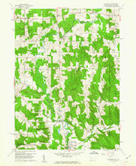 Wattsburg Pennsylvania Historical topographic map, 1:24000 scale, 7.5 X 7.5 Minute, Year 1960